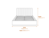 Berlin Black Tall Ottoman Single Bed Dimensions Diagram