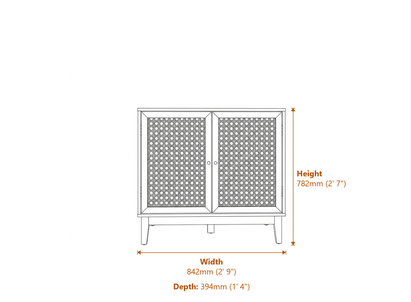 Sideboards Dimensions Diagram
