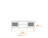 Bordeaux Tv Stand Dimensions Diagram