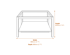 Ray White Coffee Table Dimensions Diagram
