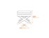 Rhode Stone Stool Dimensions Diagram