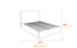 Wilder Onyx King Size Bed Dimensions Diagram