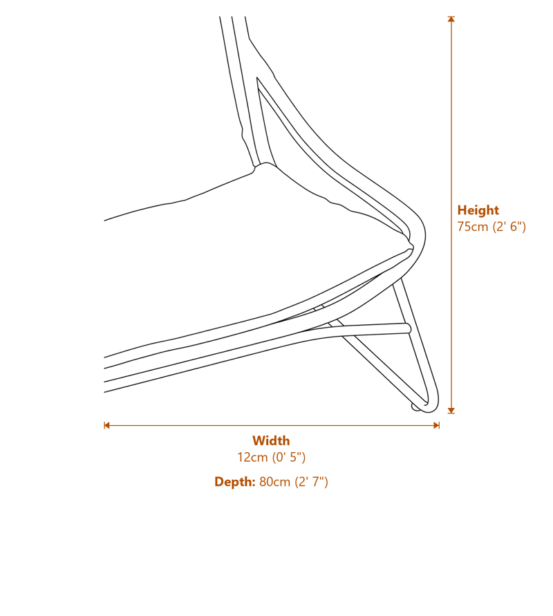 Sofas Dimensions Diagram