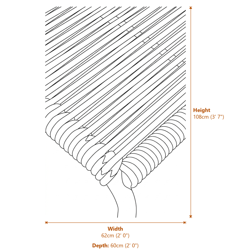 Bar Stools Dimensions Diagram