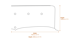 Pierre Double Bed Dimensions Diagram