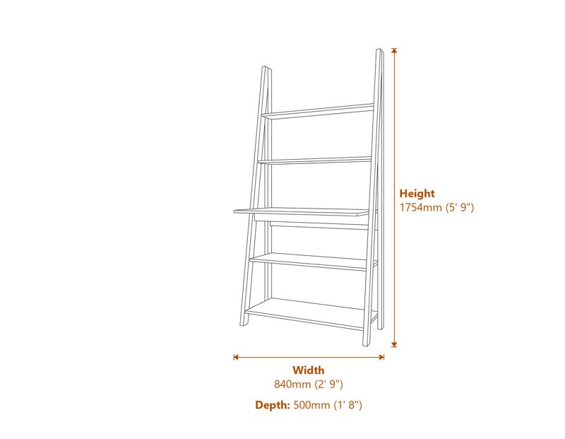 Desks Dimensions Diagram