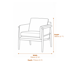 Kennington Armchair Natural Dimensions Diagram