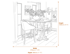 Epsom Grey Bar Stool Dimensions Diagram