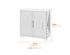 Lennox Black 2 Door Small Sideboard Dimensions Diagram