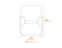 Bear Coyote Chair Dimensions Diagram