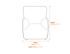 Bear Wolf Chair Dimensions Diagram