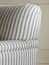 Aldwyn Armchair Carbon Stripe corner