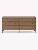 Chesterton Double Chest of Drawers Natural front