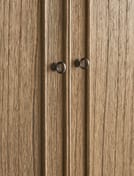 Chesterton Double Wardrobe Natural side