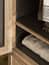 Chesterton Double Wardrobe Natural top detail