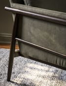 Kennington Armchair Olive Green side