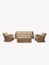 lechlade rattan 3 seater sofa natural weave detail
