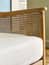 Templecombe Rattan 2 Seater Sofa Oatmeal frame detail