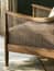 Templecombe Rattan Armchair Carbon Stripe profile