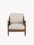 Templecombe Rattan Armchair Carbon Stripe wide