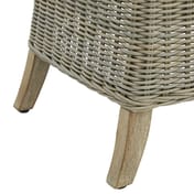 capri collection outdoor dining chair 3