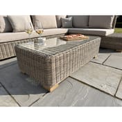 capri collection outdoor large corner and coffee table set 2