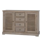 delphine collection 2 door 4 drawer large dresser base 3