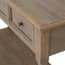 delphine collection 3 drawer console with shelf 5