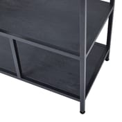 large black multi shelf unit 4
