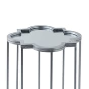 quarter foil mirrored set of two side tables 3