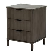 reed collection 3 drawer bedside table 2