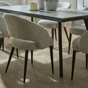 sorelle curved dining chair 3