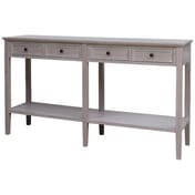 the serene collection four drawer console table 2
