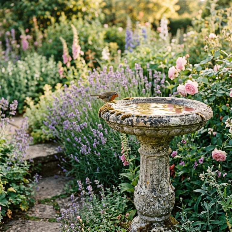 Frost-proof stone bird baths from £45