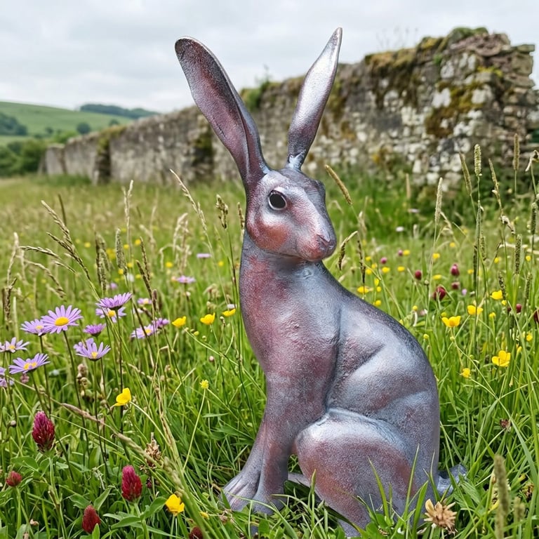 Large Sitting Hare Garden Ornament