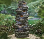 Atlas Falls Stone Garden Water Feature