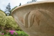 RHS Hyde Stone Water Feature Bowl Detail