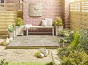 Abbey 10.22m Paving Random Patio Kit Antique Colour