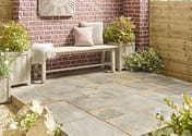 Abbey 10.22m Paving Random Patio Kit in Antique