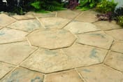 Minster 2.3m Garden Patio Kit Autumn Brown Octagonal