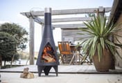 Colarado Medium Steel Chimenea