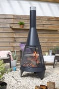 Extra Large Colarado Mesh Steel Garden Chimenea