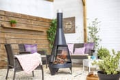 Extra Large Colarado Steel Chimenea Woodburner