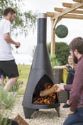 Extra Large Colarado Steel Chimenea Woodburner