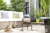 Large Leon Steel Patio Chimenea