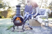 Medium Murcia Chimenea with Grill