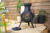 Squat Steel Chimenea