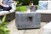 Daytona Wood Effect Gas Patio Firepit