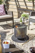 Kora Suspended Steel Garden Chimenea