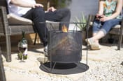 Kora Suspended Steel Patio Chimenea